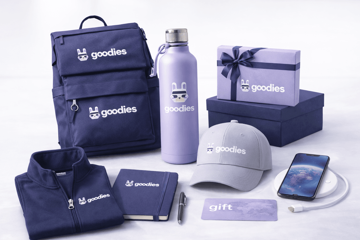 Premium swag and gifts showcase